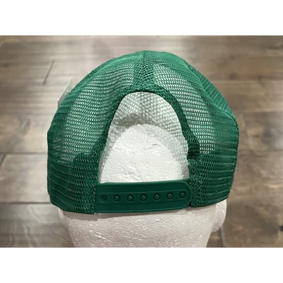 Wild Ride Brewing Mens Green Yellow Adjustable Snapback Trucker Hat NWT - Picture 6 of 8